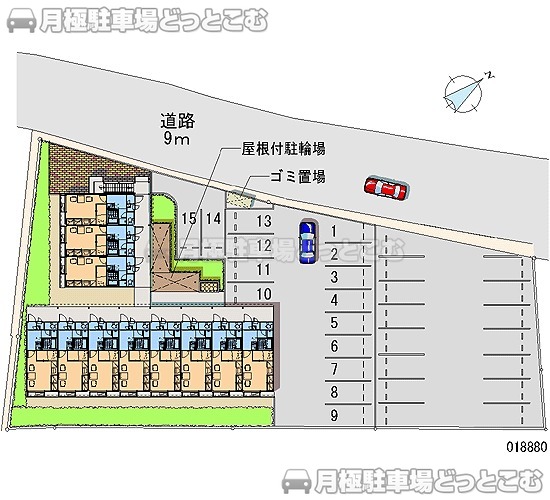 月極駐車場】徳島市山城町東浜傍示(徳島文理大学近く) | 徳島文理大学生のお部屋探しは昭和61年創業の石部宅建へおまかせ