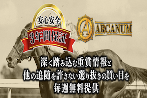 アルカナム(ARCANUM) 競馬予想サイトの口コミ・評判を徹底検証｜信頼性と評価の詳細分析