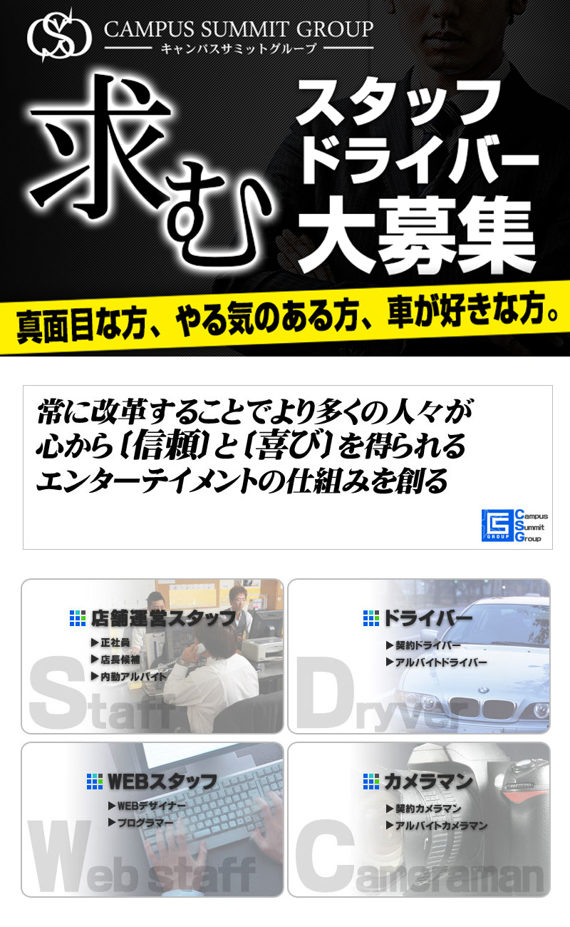 東京デリヘルドライバー求人 1日1万円以上稼げる副業！