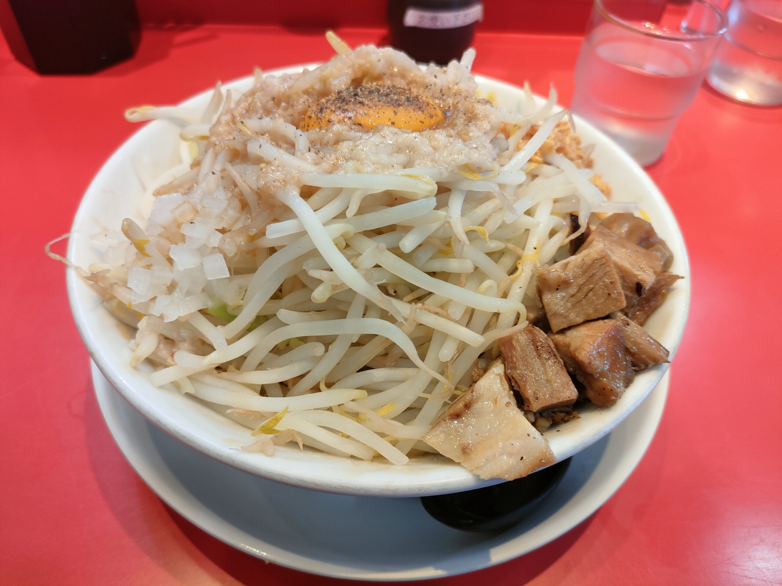 ラーメンデカ盛】味噌ジロー 8バカ デラ盛@麺屋あっ晴れ 堀田店 名古屋市瑞穂区