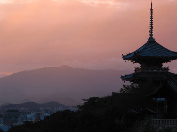 Hermosawave Photography: Sunset Over Kyoto・京都に沈む夕日