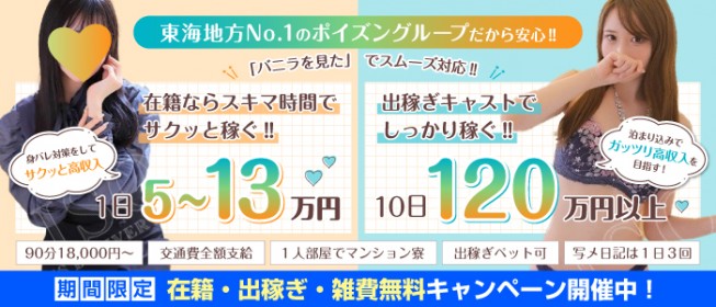 豊橋・豊川の風俗求人【バニラ】で高収入バイト