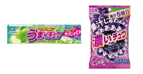 ラムネハイチュウ」 好評につき11月4日再発売決定！ 「ハイチュウプレミアム＜さがほのか＞」 リアルな甘酸っぱい香りが広がる新商品