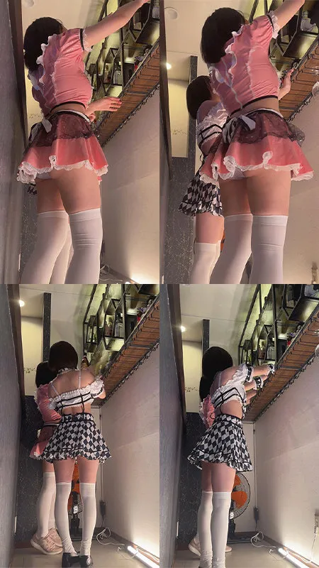 路上にいたエッチなメイドさんを盗撮した画像や動画まとめ | 東京パンチラ通り