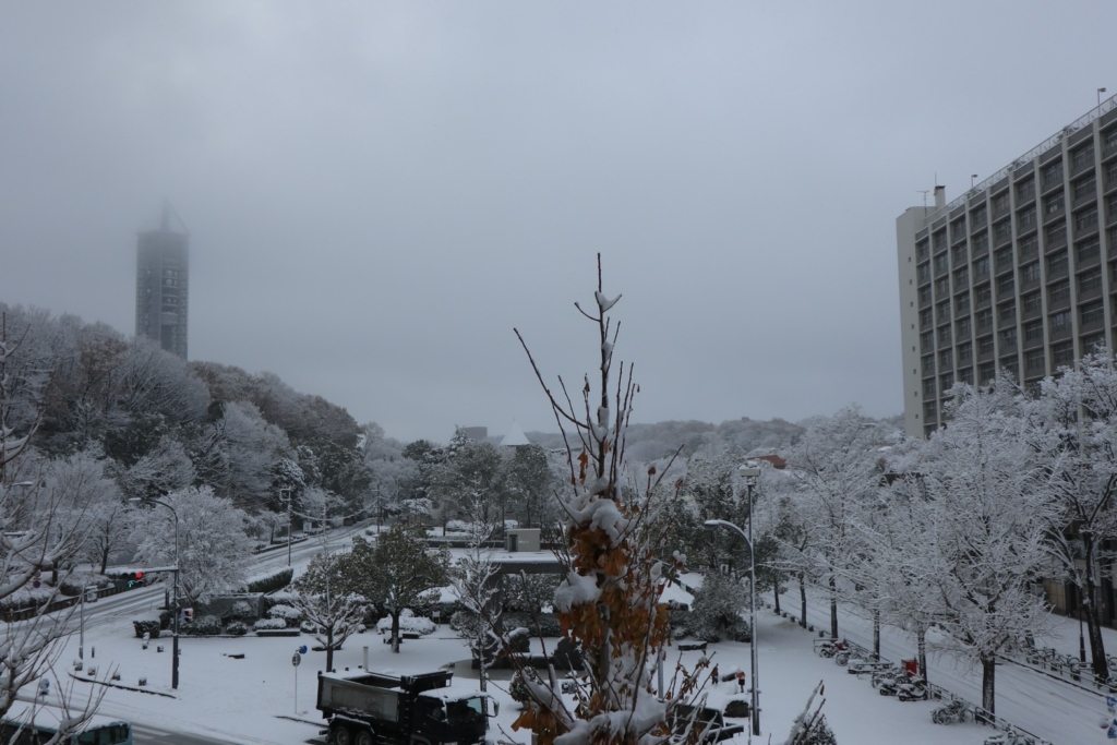 今日の名古屋は雪でした。/名鉄イン名古屋駅前のブログ - 宿泊予約は＜じゃらん＞