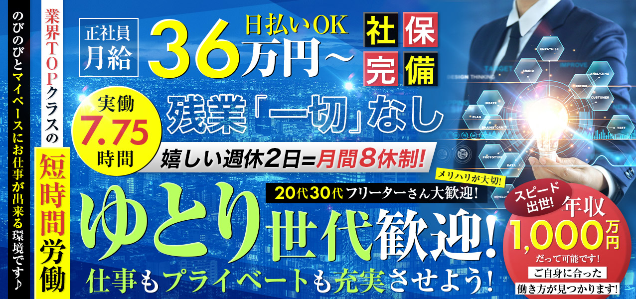 相模原の風俗男性求人・バイト【メンズバニラ】