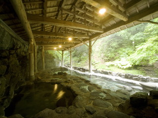 【宮城・仙台】伝説を秘めた混浴露天風呂がある作並温泉の湯巡りVlog❤︎ 「岩松旅館」はレトロな80段の階段と美しい渓流が魅力的な宿！