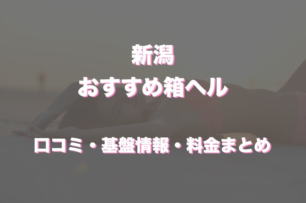 新潟市の風俗店おすすめランキングBEST10【2024年最新版】