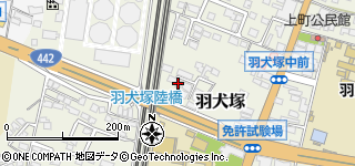 羽犬塚駅到着を伝える車内の電光表示。「有明」は福岡県筑後地区の主要駅に停車した - 【動画】看板特急「有明」に惜別の乗車 12日にラストラン