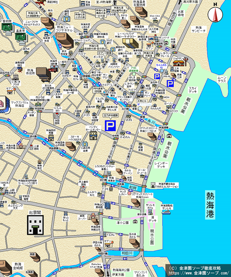 岐阜金津園と大垣のエリア別MAP～金津園ソープ徹底攻略～