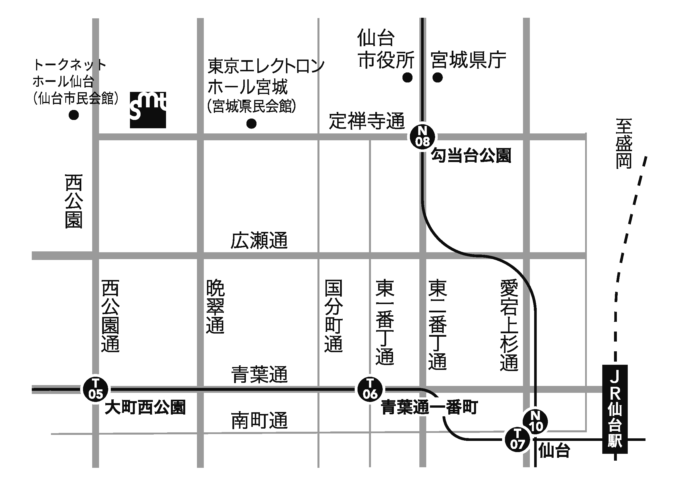 大町西公園駅（仙台市営地下鉄）付近の駐車場 | 駐車場予約なら「タイムズのB」