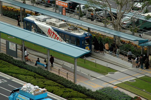 鹿児島市電２０１５・１１その１おはら祭り花電車