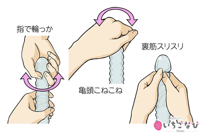 手コキの正しいやり方！ 手だけで男をイカせるテク8選【図解付き】 |