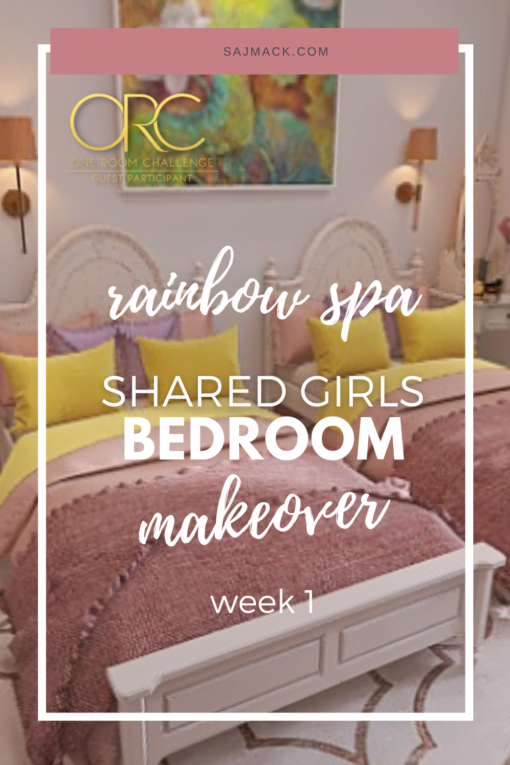 Girls' Bedroom Reveal: One