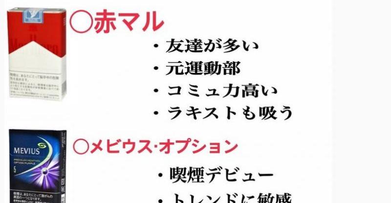 タバコ銘柄のイメージを紹介！人気煙草12種類のかっこよさ・偏見も解説！