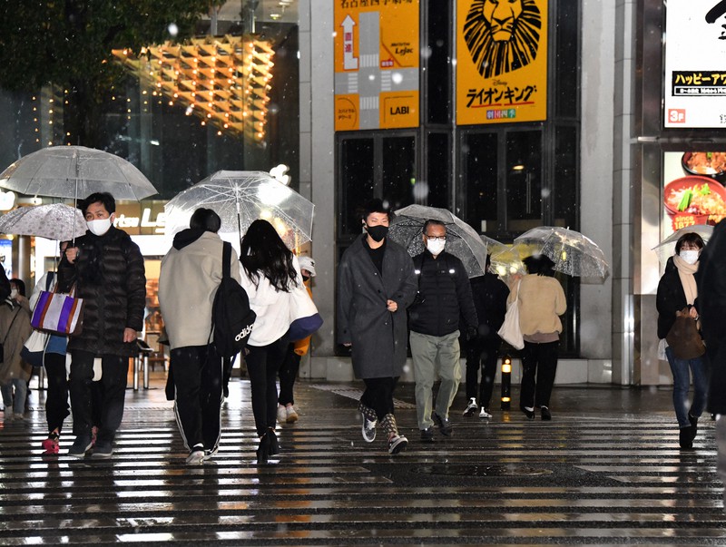 名古屋で観測史上最も遅い初雪 119年前の記録を更新 - ウェザーニュース