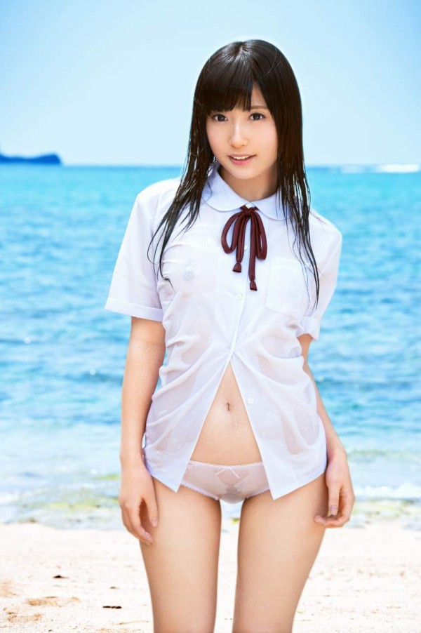 北野のぞみ 制服美少女がプライベートビーチで開放的野外セックス画像×２４ : 画像ナビ!