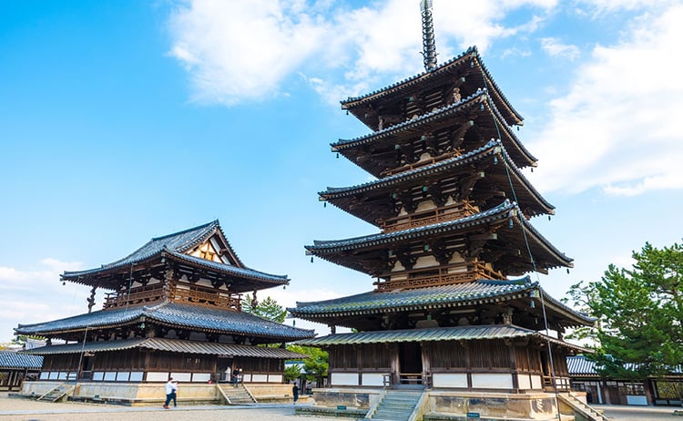 奈良】法隆寺観光でじっくり見るべき６つの国宝建築：五重塔・夢殿ほか - おすすめ旅行を探すならトラベルブック(TravelBook)