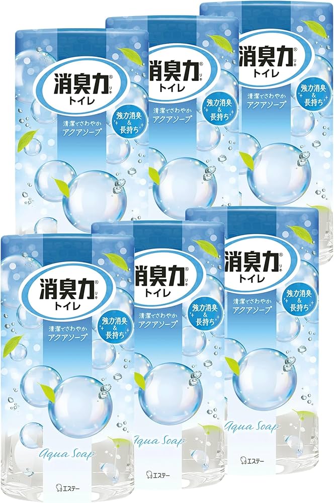 エステー トイレの消臭力 アクアソープ 18個 1箱（ご注文単位1箱）【直送品】