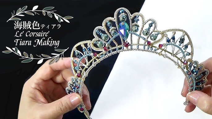 バレエティアラMaking動画　Talisman Tiara Making　タリスマンティアラとチョーカー