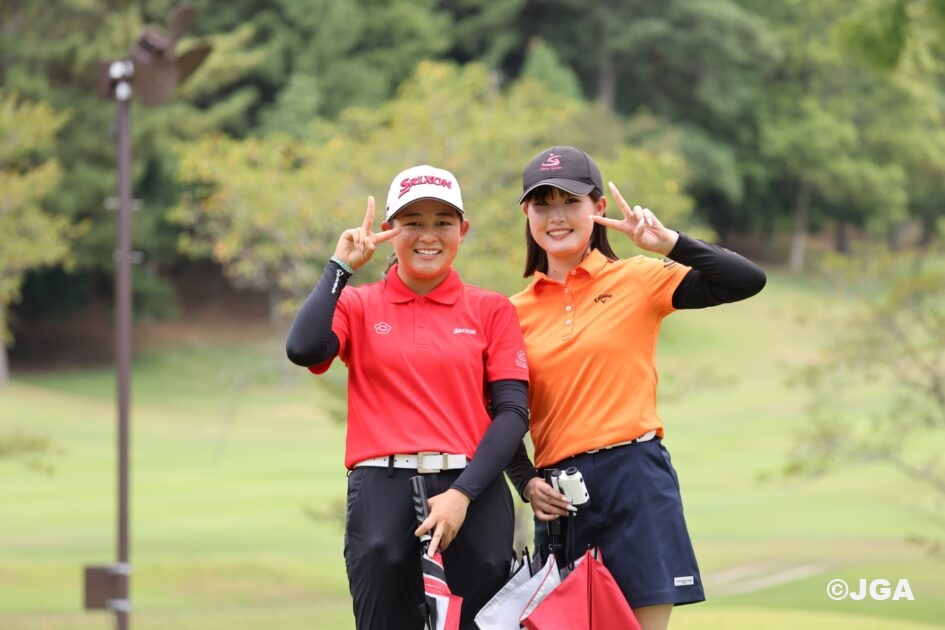 飯島早織が首位、神谷ももは2位 日本ジュニア女子 |