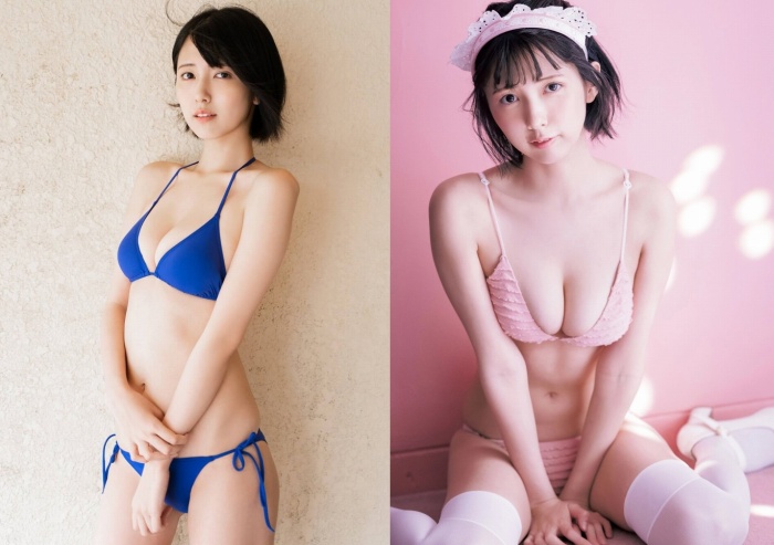 月埜ヒスイ 美バスト＆激かわな水着グラビア画像136枚！