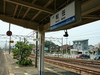 西金沢駅から松任駅(2024年01月07日) 鉄道乗車記録(鉄レコ・乗りつぶし) by