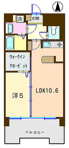 ホームズ】ティアラ川村[1LDK/賃料6.7万円/6階/41.4㎡]。賃貸マンション住宅情報