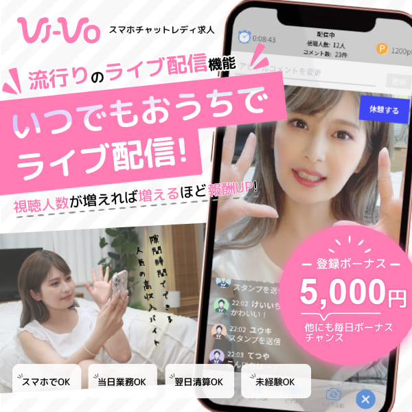 VI-VO（ビーボ）アダルトチャットは安全サイトなのか根拠を徹底解説 | 無料オナニーアプリ比較サイト