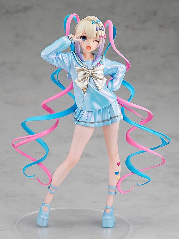 超絶最かわてんしちゃん完成品フィギュアの予約受付が4月27日にスタート。「NEEDY GIRL OVERDOSE」に登場したフィギュアを再現