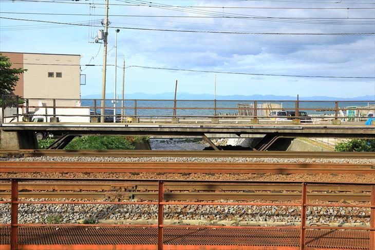 銭函駅から恵比須岩まで - ただいま鉄道写真スキャン中