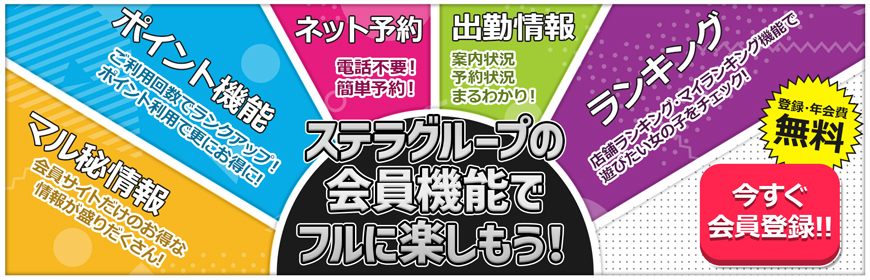 表示ランクアップ機能のお知らせ｜口コミ風俗情報局