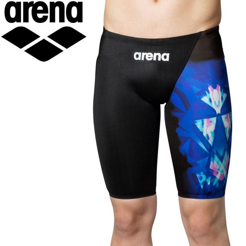 アリーナ(ARENA) 50thデザイン 男性用 競泳水着 メンズレーシングスパッツ(ハーフレッグ)