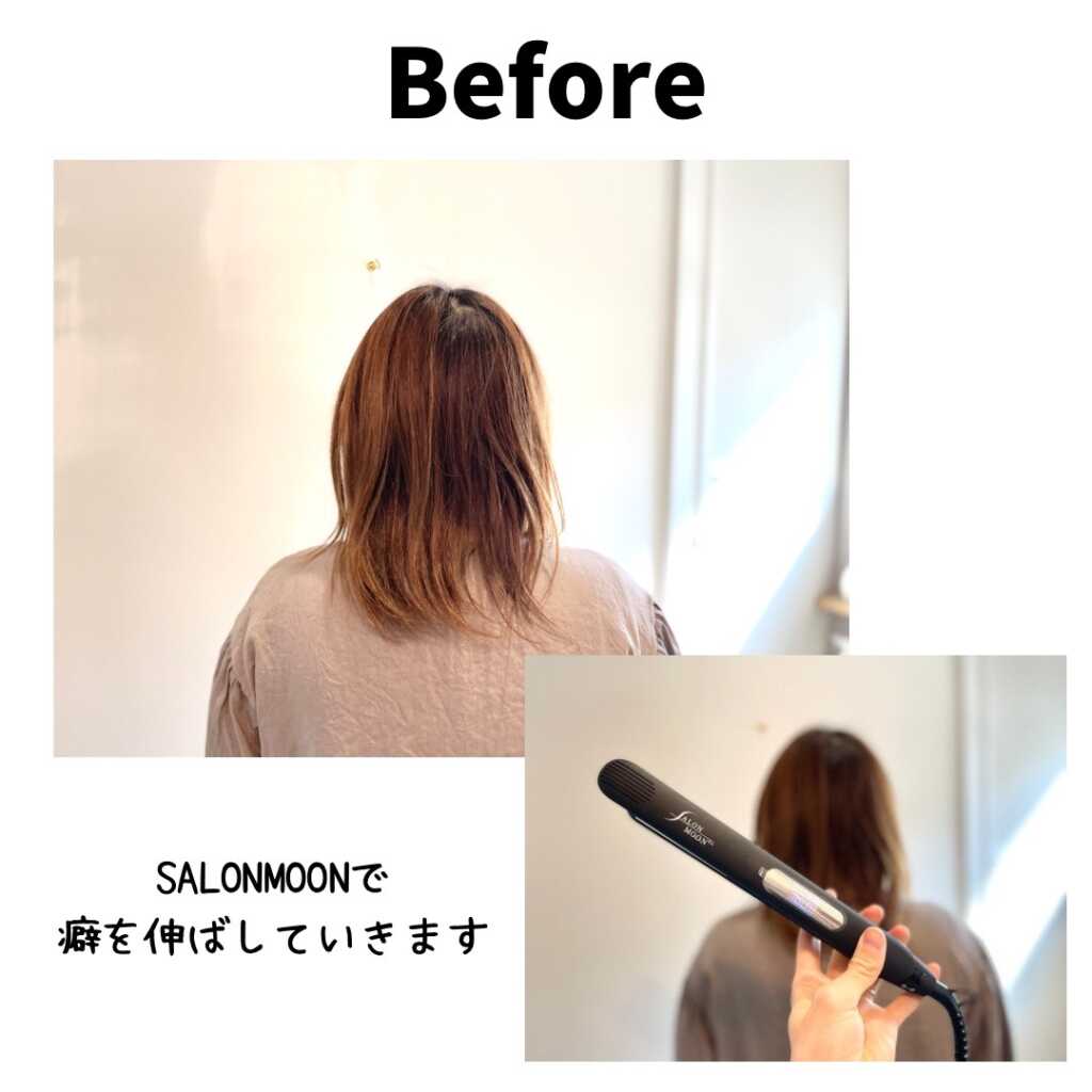 ミラーダブルイオンストレートヘアアイロン｜SALONMOONの口コミ - 💗超絶可愛いピンクヘアアイロン💗 by