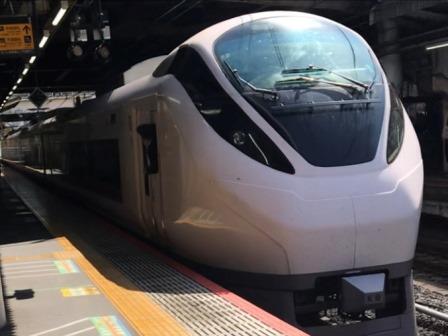 JR東日本E657系電車 ときわ クハE656-5 馬橋駅