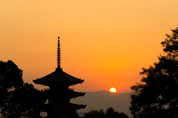 1,324 Kyoto Sunset Stock