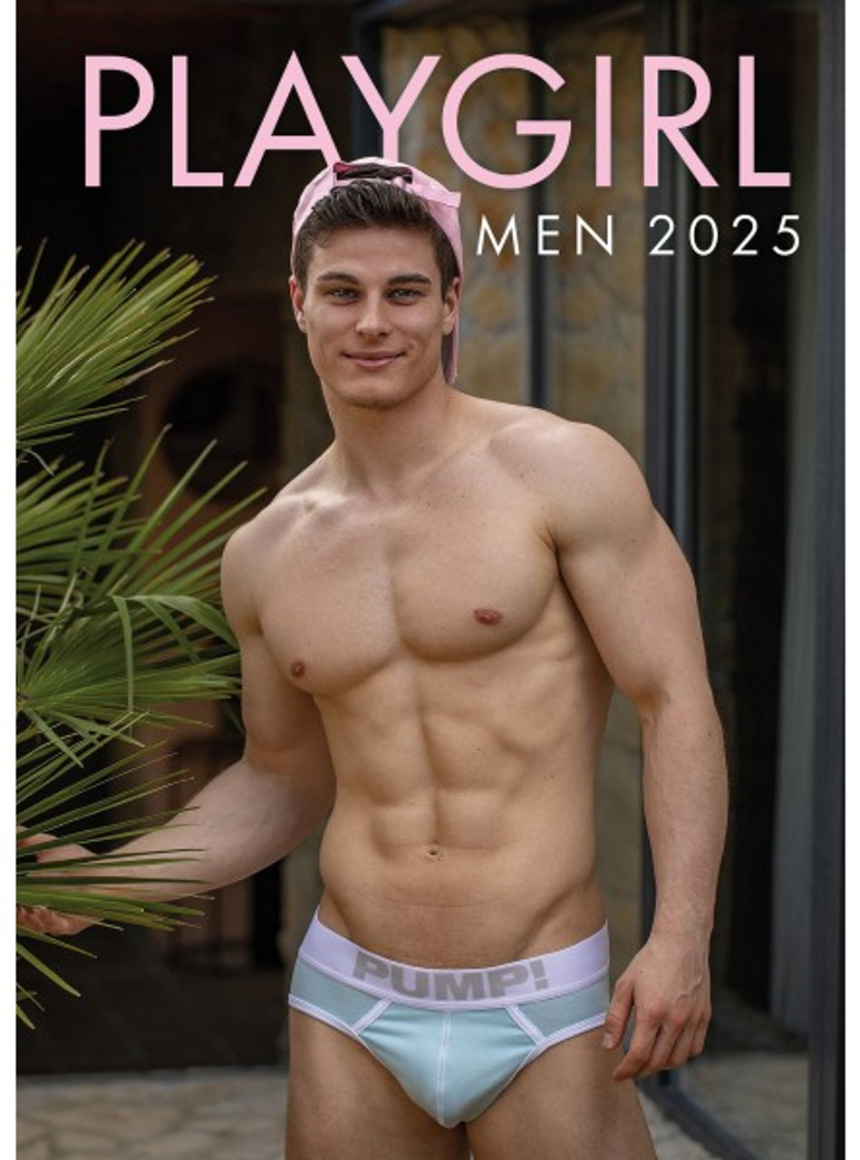 Playgirl Men Calendar 2025 -