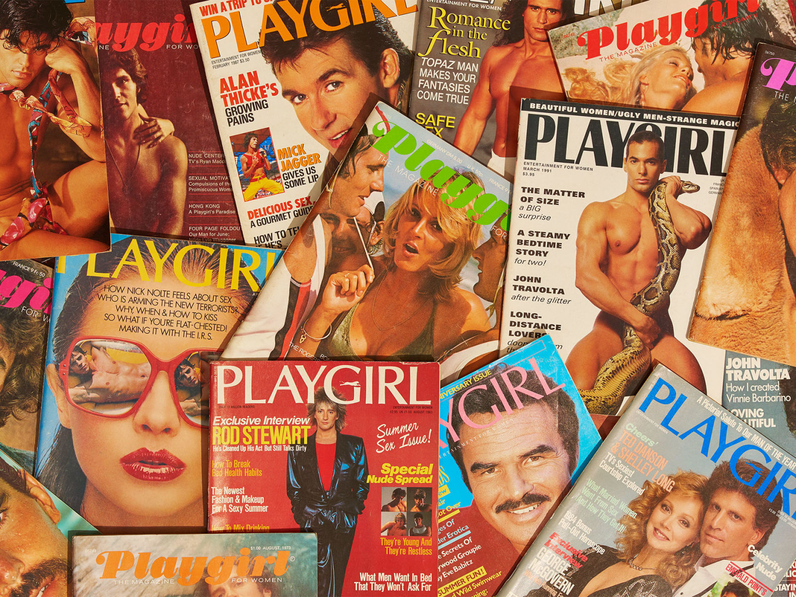 50 Iconic Playgirl Pictorials |