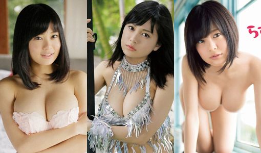 RaMu(らむ)のH乳ポロリ寸前の過激水着グラビア画像等250枚｜エロ牧場