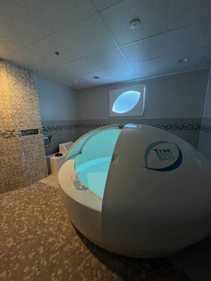 Float spas helping people in